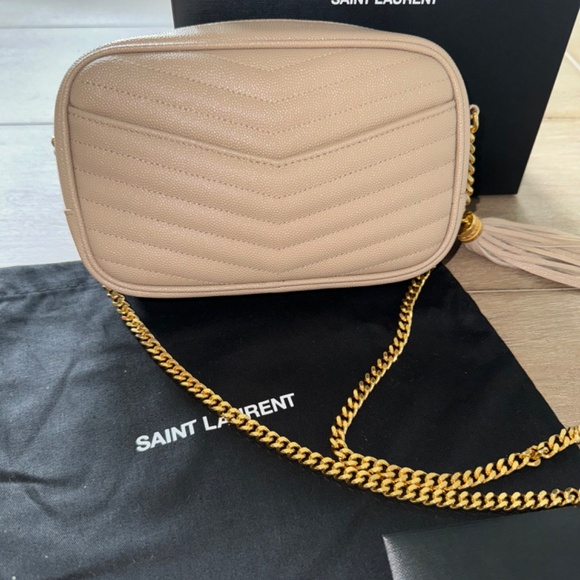 Saint Laurent Lou Mini Bag in Grain de Poudre - Picture 2 of 6